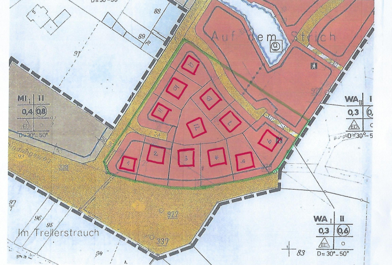 Exp. 1730 Bebauung Beispiel